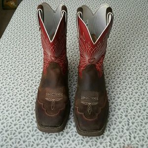 Durango Women's 11 Western Red Cowboy Boot